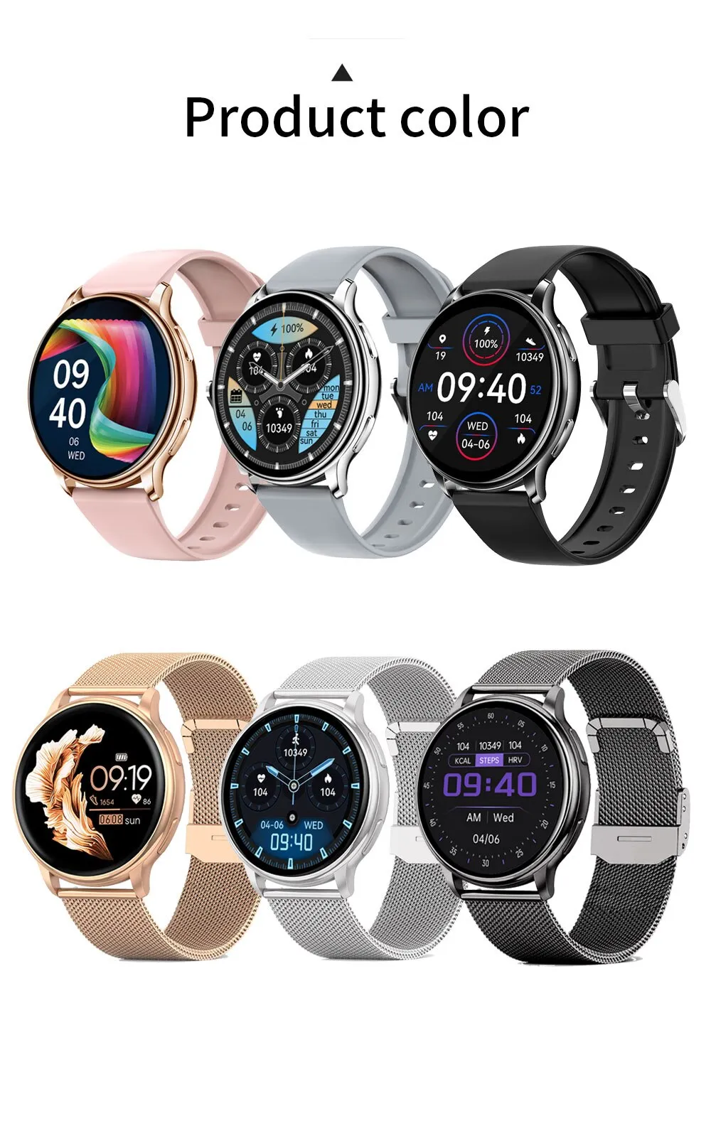 2023 Bluetooth Call Smart Watch Women Custom Dial Watches Men Sports Fitness Tracker Heart Rate Smartwatch For Android IOS G35