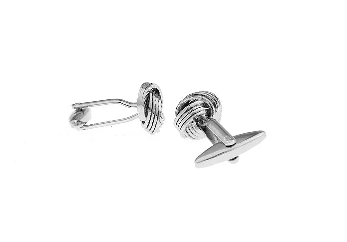 Free shipping Black Cufflinks for men fashion knot design top quality copper hotsale cufflinks whoelsale&retail