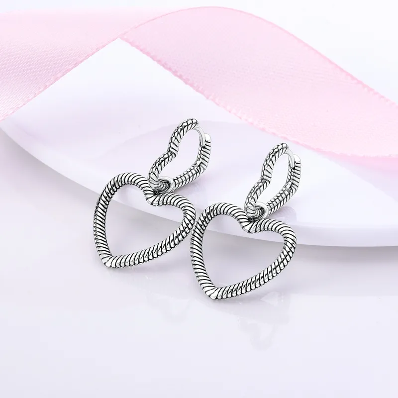 925 Silver Hoop Earrings For Women Sparkling Pave CZ U Shape Star Moon Feather Luxury Fine Engagement Wedding Earring