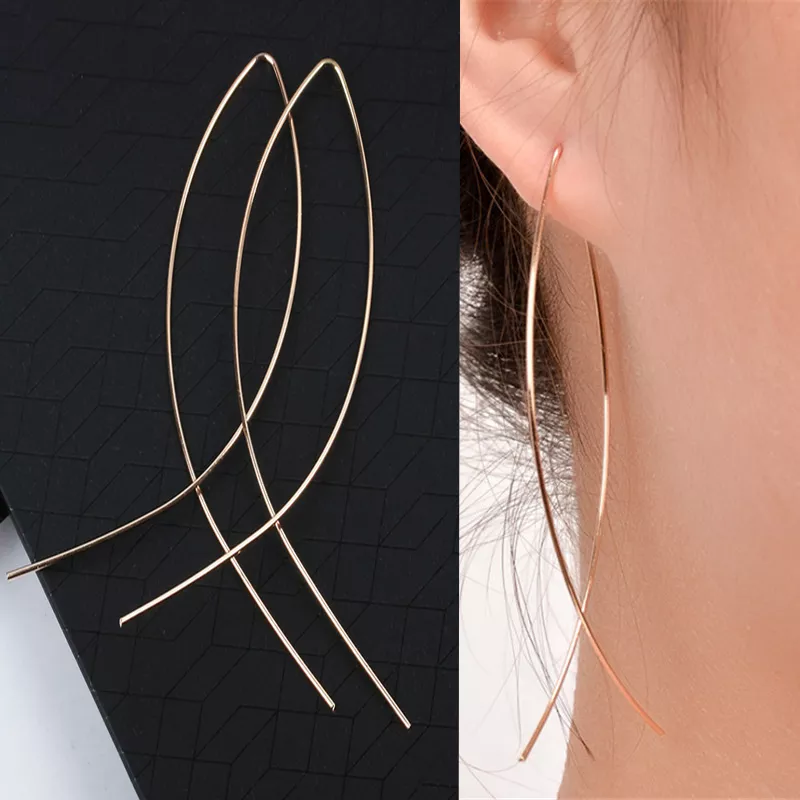 2023 New Fashion Trend Unique Design Elegant Delicate Light Luxury Pearl Leaf Tassel Earrings Women Jewelry Party Premium Gifts