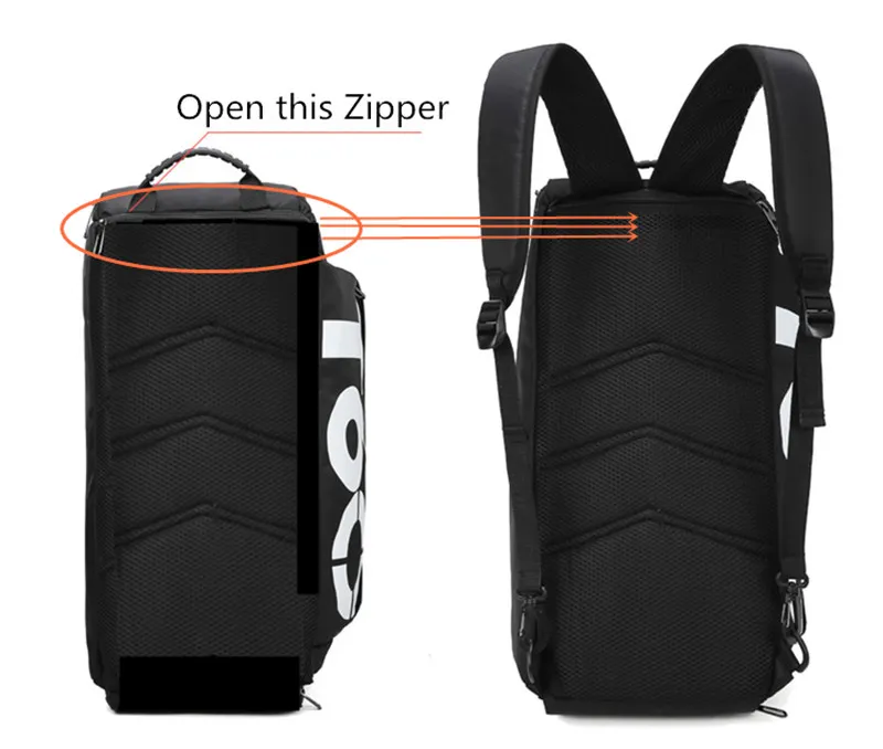 Gym Bag Waterproof Fitness Bag Sport Men Women Bag Outdoor Fitness Portable Bags Ultralight Yoga Sports Large Travel Backpack