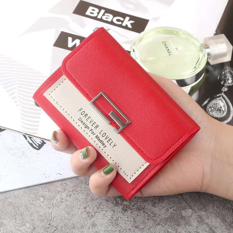 Big Fire Sales For Wallets Women Wallets Cheap High Quality Purses Short Section Wallet Female Bags Mini ID Holders