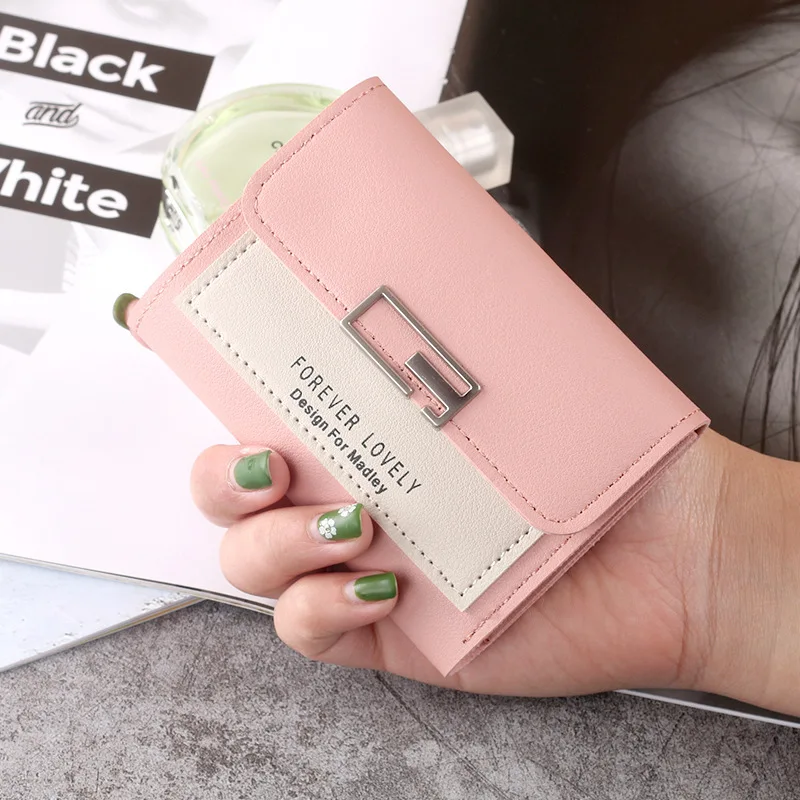 Big Fire Sales For Wallets Women Wallets Cheap High Quality Purses Short Section Wallet Female Bags Mini ID Holders