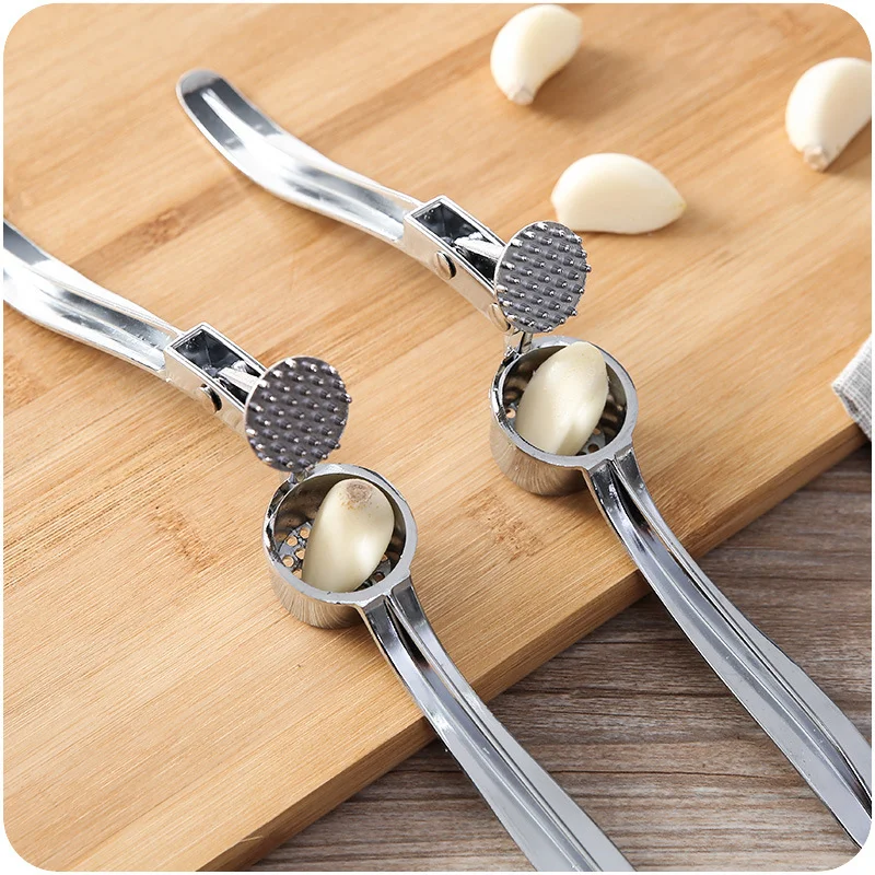 Imitating Stainless Steel Multifunction Garlic Press Crusher Kitchen Cooking Ginger Squeezer Masher Handheld Ginger Mincer Tools