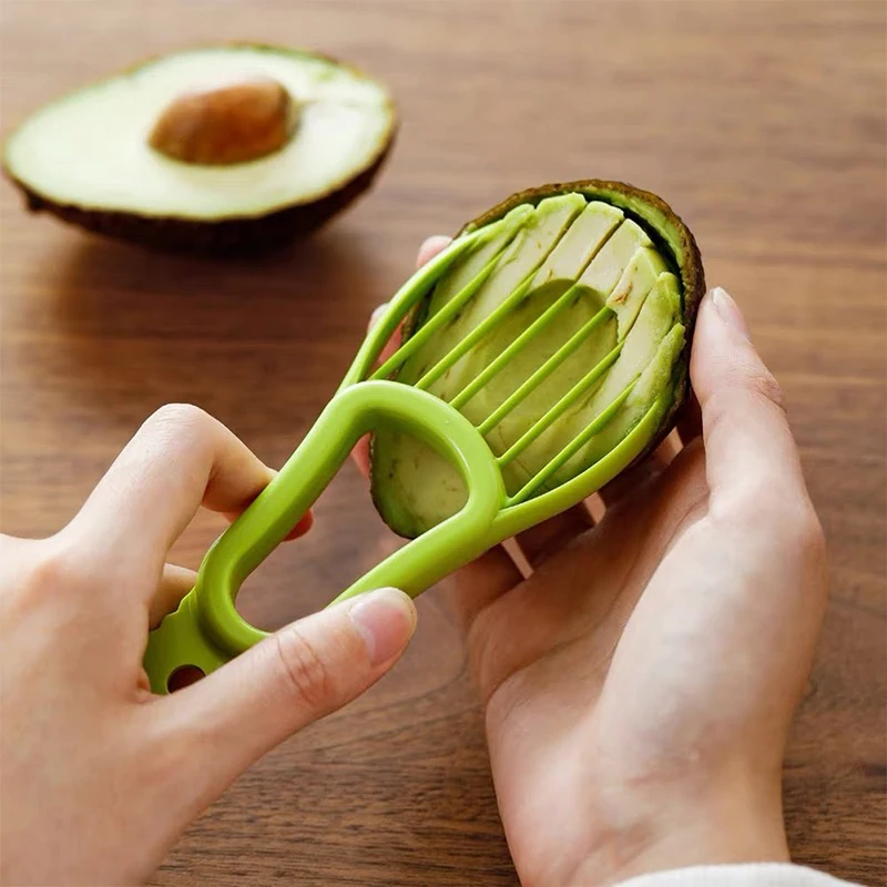 Creative Avocado Cutter Shea Corer Butter Pitaya Kiwi Peeler Slicer Banana Cutting Special Knife Kitchen Veggie Fruit Tools