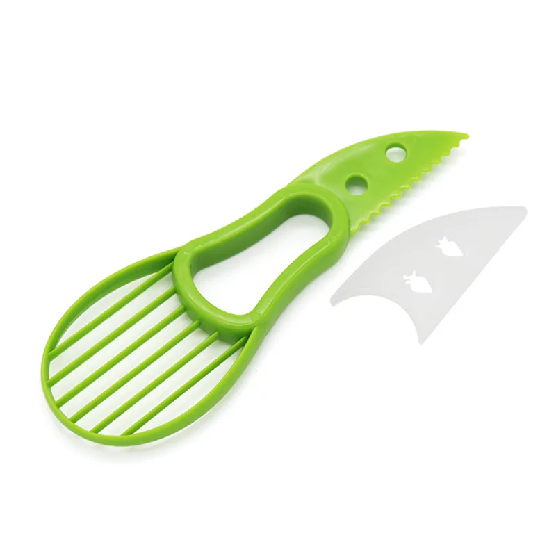 Creative Avocado Cutter Shea Corer Butter Pitaya Kiwi Peeler Slicer Banana Cutting Special Knife Kitchen Veggie Fruit Tools