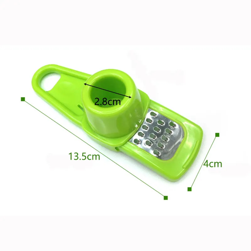 1pcs Garlic Press Crusher Manual Garlic Mincer Chopping Garlic Tool Home Garlic Masher Kitchen Ginger Garlic Grinding Grater