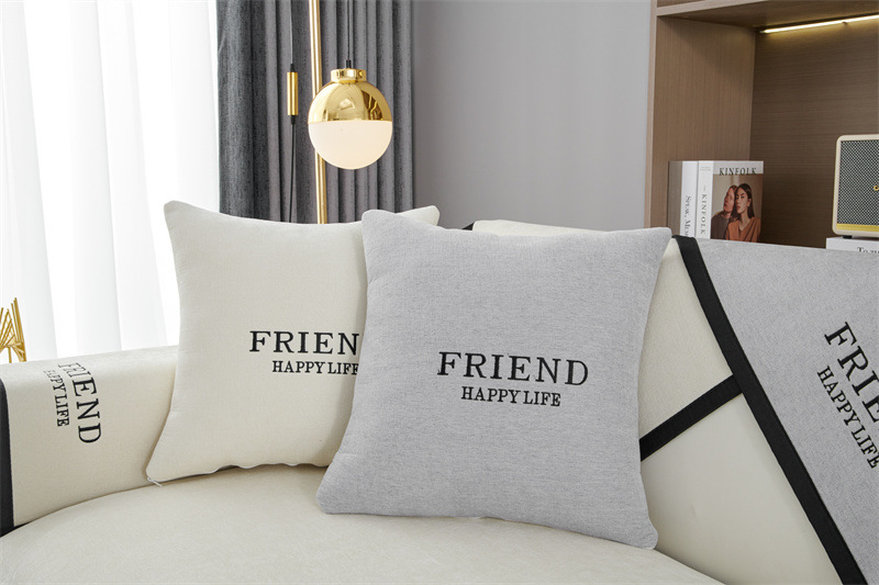 Luxury Sofa Cushion for Living Room Chenille Non-slip Sofas Towel Couch Cover Corner Sofa Towes Seat Pad Home Protection Covers