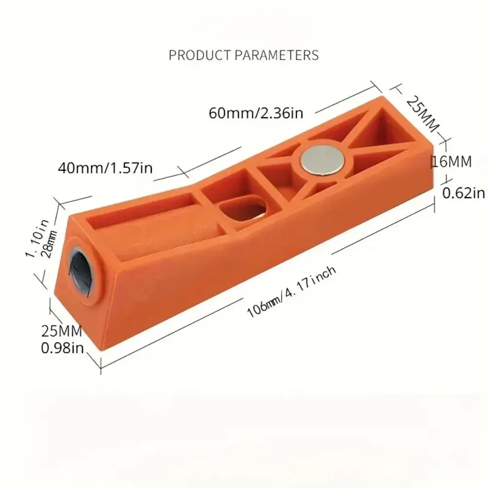 Woodworking Oblique Hole Locator Pocket Hole Angle Drill Guide Hole Punch Locator Set DIY Carpentry Tool