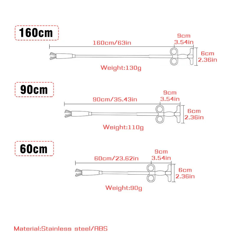 90/160/200/300cm Sewer Pipe Unblocker Snake Spring Pipe Dredging Tool Kitchen Bathroom Sewer Cleaning Tool Kitchen Accessories