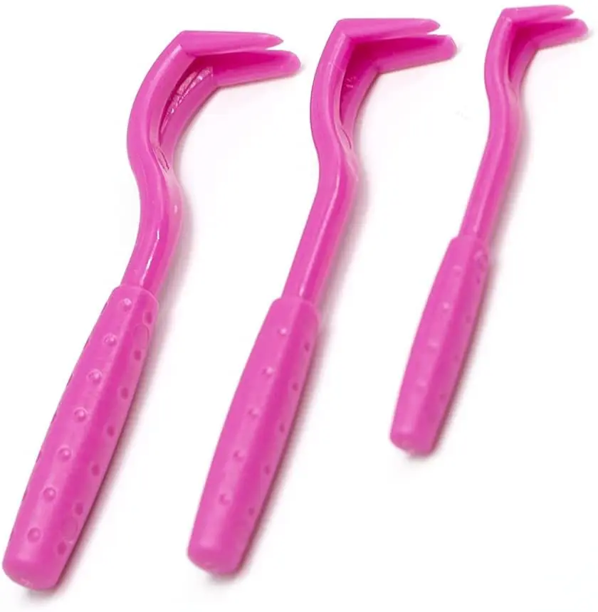 3Sets Flea Remover Hook Tick Remover Tweezer Tick Pull Pet Cat Dog Tick Clamp Accessaries Pet Mite Flea Extractor Dog Accessarie