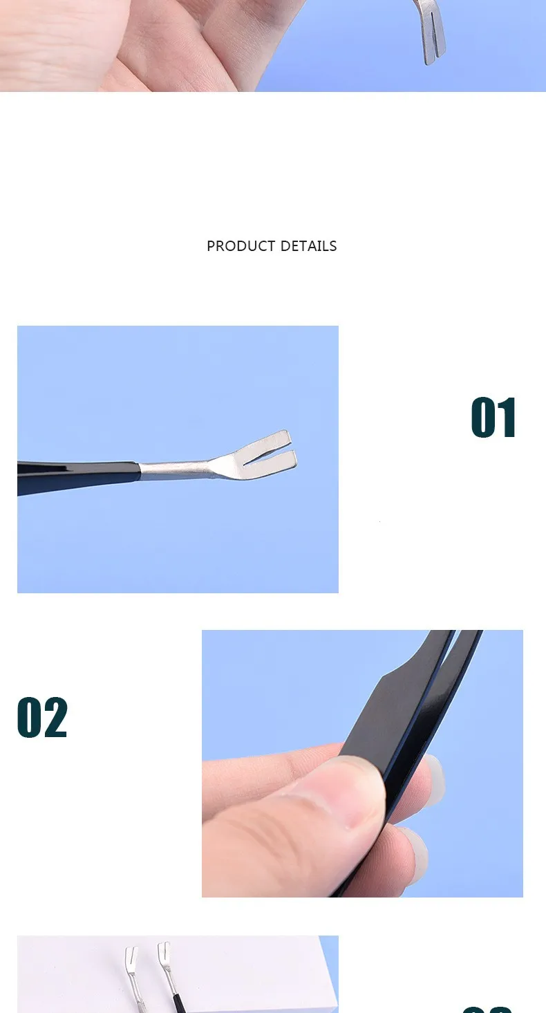 2 In 1 Tick Remover Tool Professional Tick Removal Tweezers For Humans & Pets Pets Flea And Tick Removal Tick Remover Tools