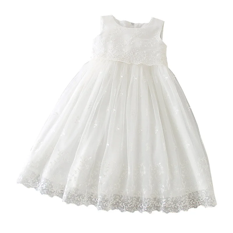 Baby Girls Christening Gown Dress Newborn White Lace Baptism Dress+Cape+Ruffle Hat First Birthday Outfits for Child Bebe 9M 12M