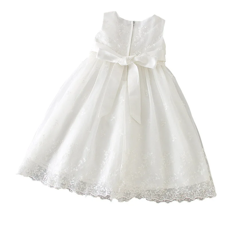 Baby Girls Christening Gown Dress Newborn White Lace Baptism Dress+Cape+Ruffle Hat First Birthday Outfits for Child Bebe 9M 12M