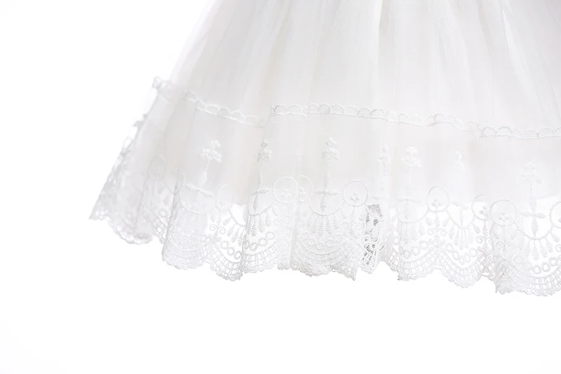 Summer White Dress Girl Baby Christening Outfits Infant Lace Baptism Gown Flower Girl Princess Wedding Dress Baby Girl Clothes