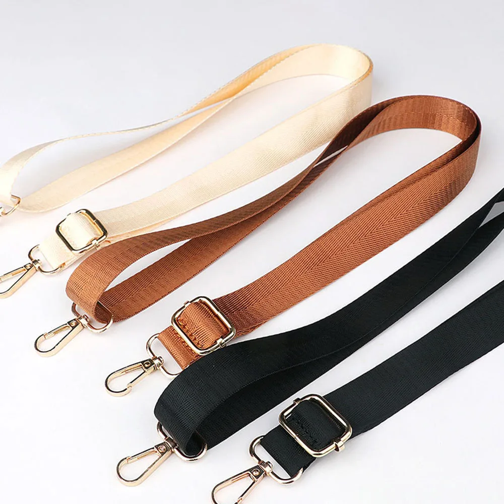 130CM Replacement Shoulder Bag Strap For Briefcase Men Crossbody Shoulder Bags Strap Adjustable Black Women Bag Accessories